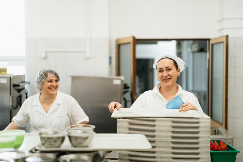 Pizza Ranch team members smiling at work